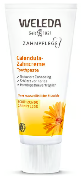 კალენდულას კბილის პასტა - ველედა / Kinder-Zahngel