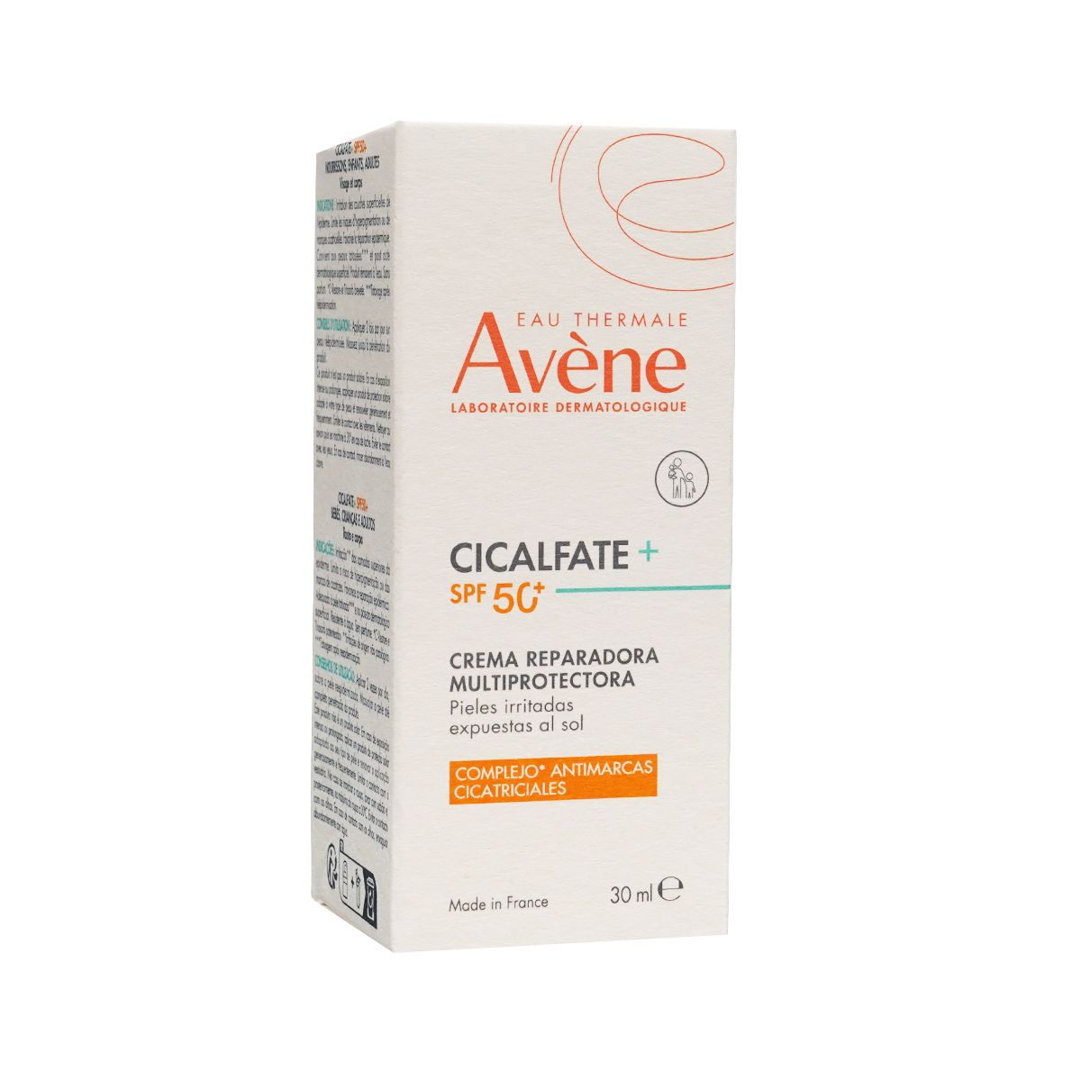 ავენი სიკალფატი+ მდფ  50 კანის მრავალფუნქციური დამცავი აღმდგენი / cicalfate-spf-50-multi-protective-skin-repair-cream