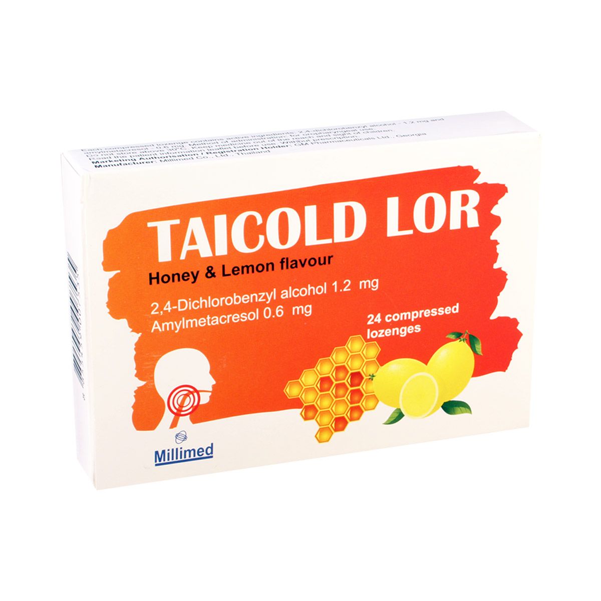 ტაიქოლდ ლორი თაფლისა და ლიმნის არომატით / TAICOLD LOR Honey & Lemon Flavour