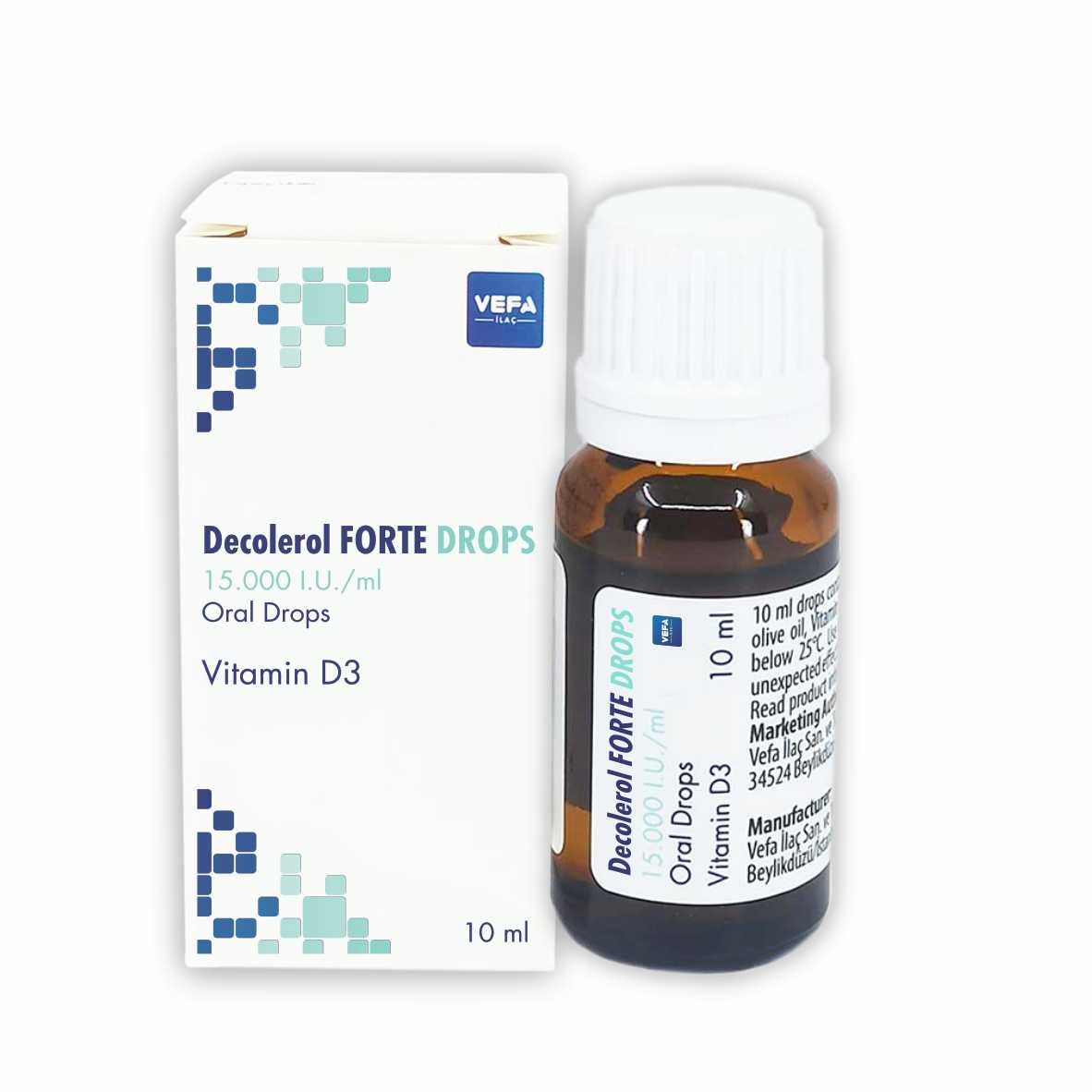დეკოლეროლი ფორტე წვეთები / Decolerol Forte Drops